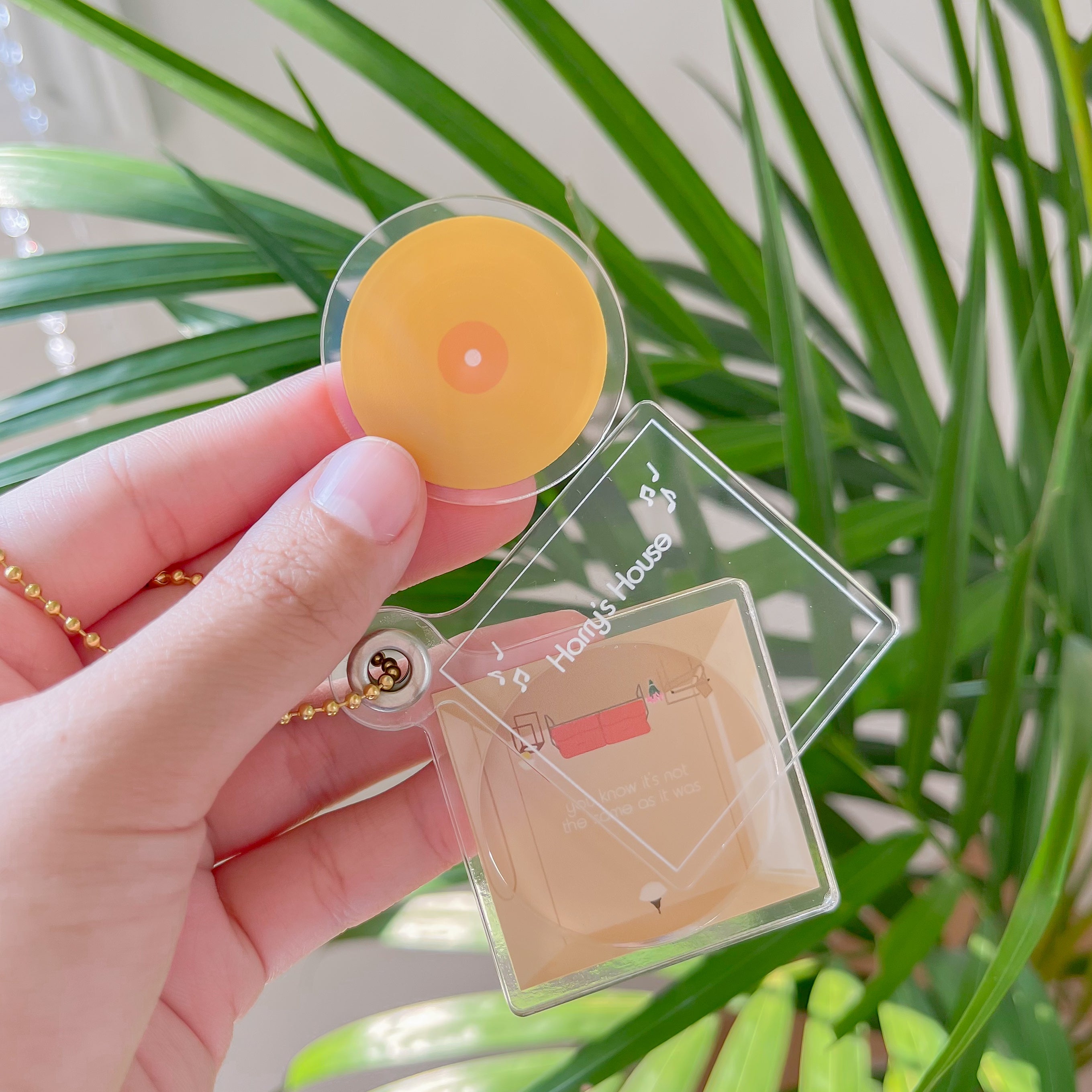 Mini Vinyl Keychain