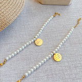 Personalized Handwritten Pearl Bracelet