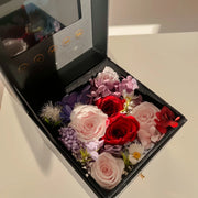 Film Recording Player with Preserved Flowers