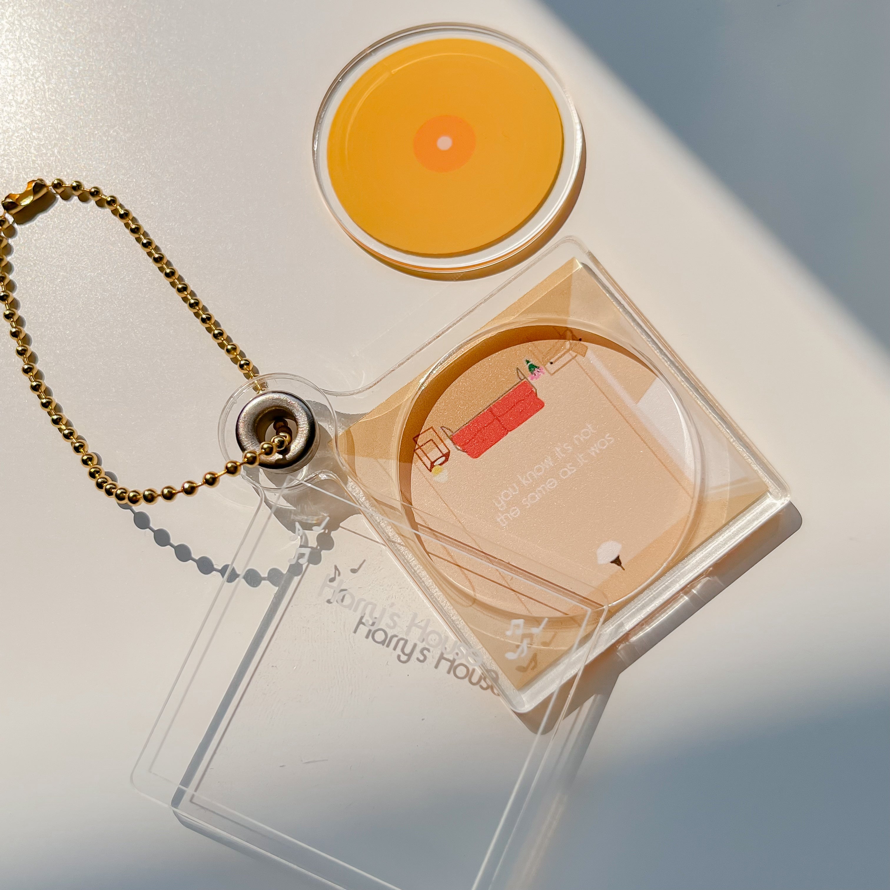 Mini Vinyl Keychain