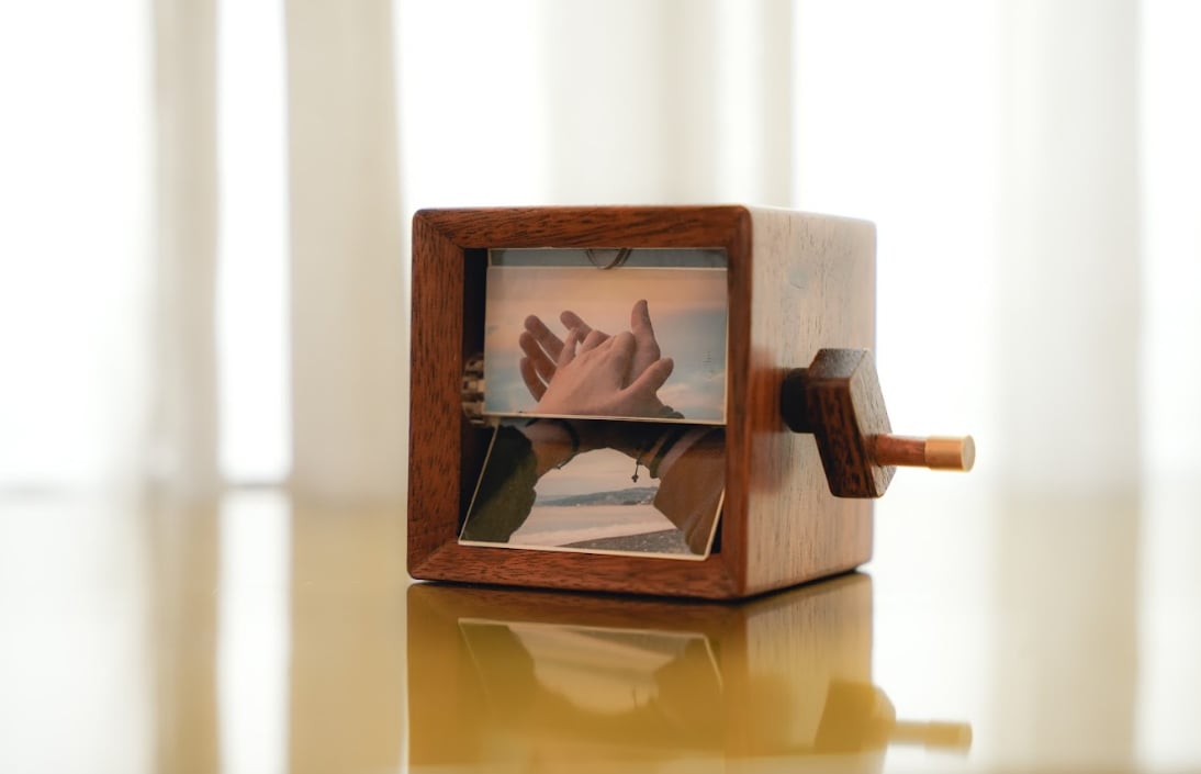 Personalized Wooden Flipbook