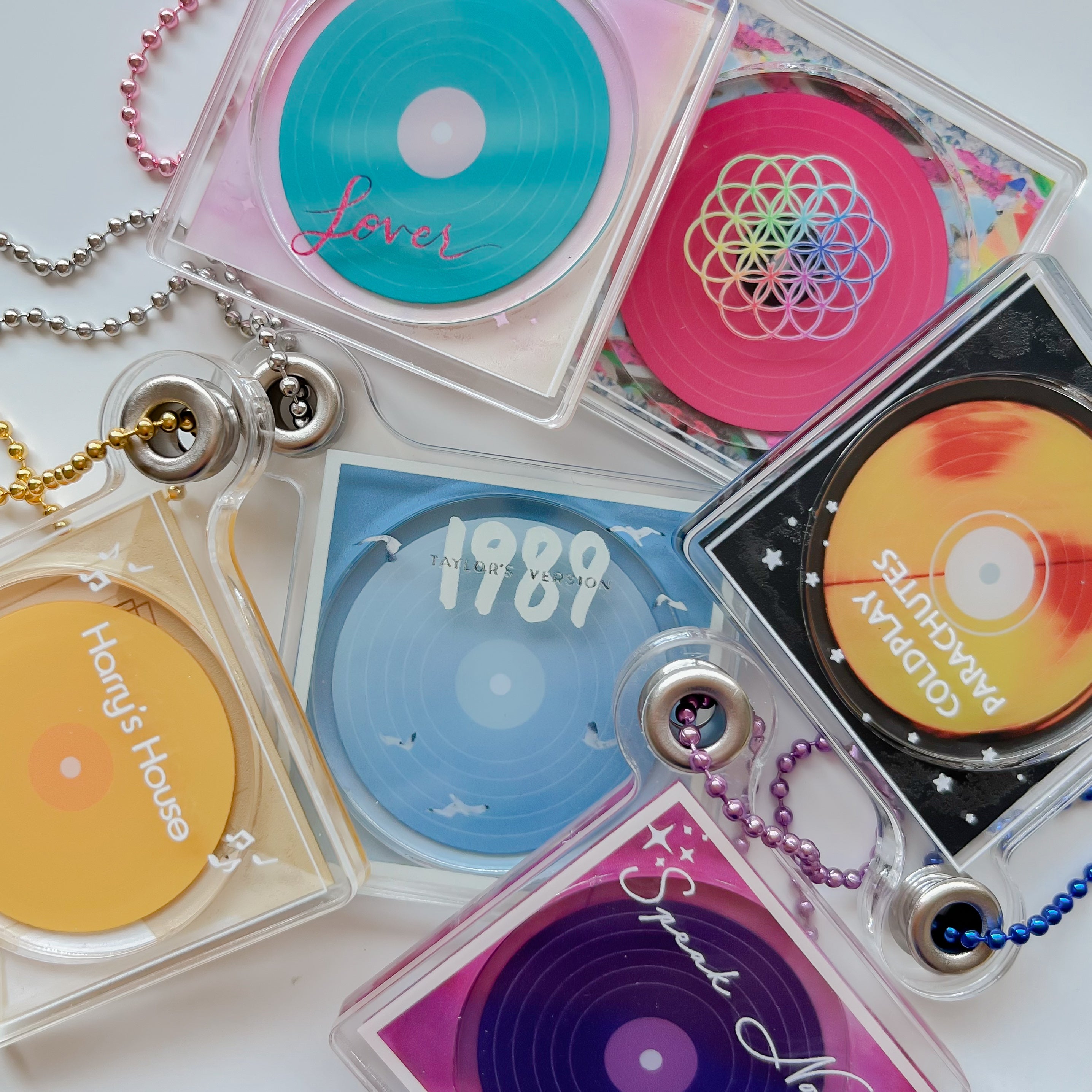 Mini Vinyl Keychain