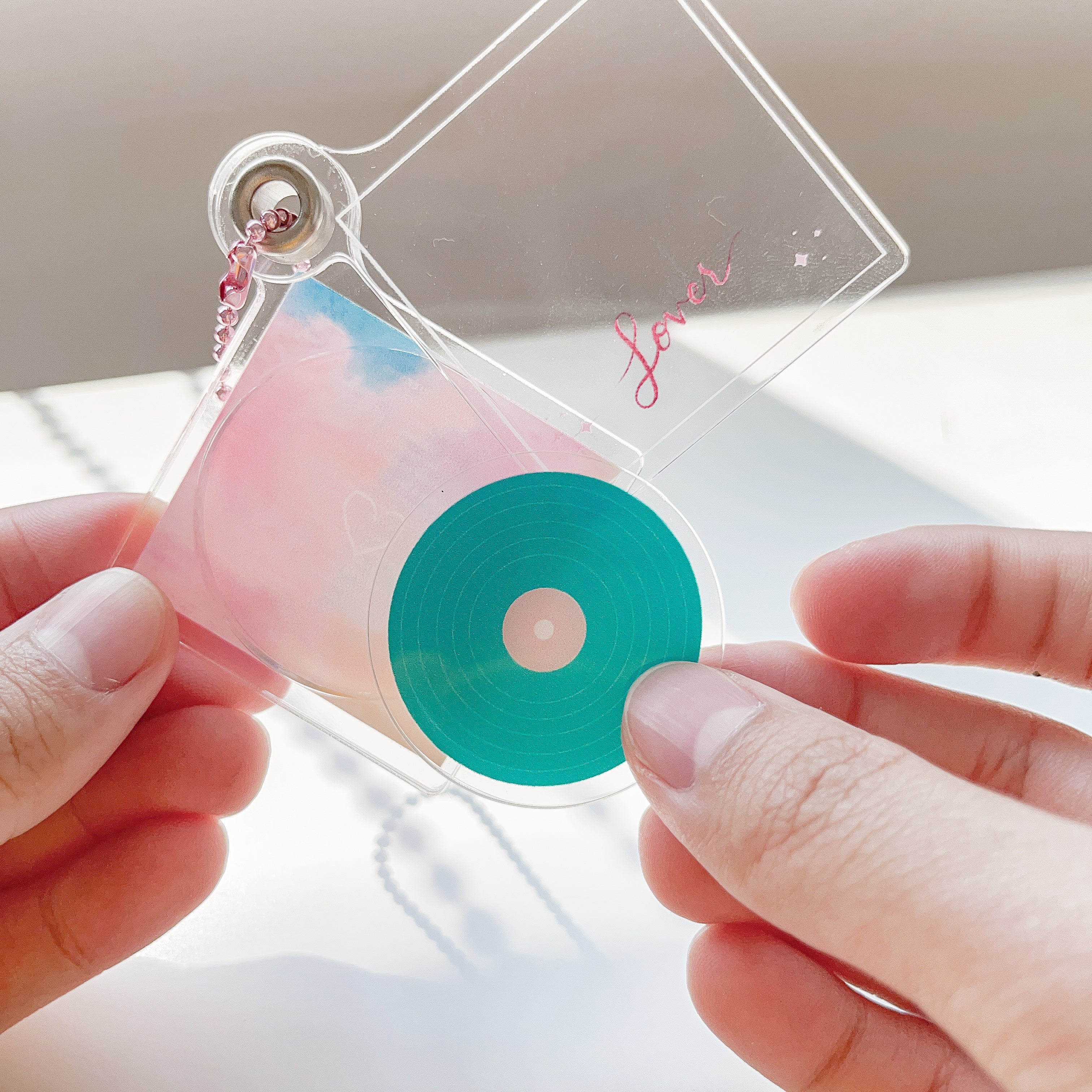 Mini Vinyl Keychain