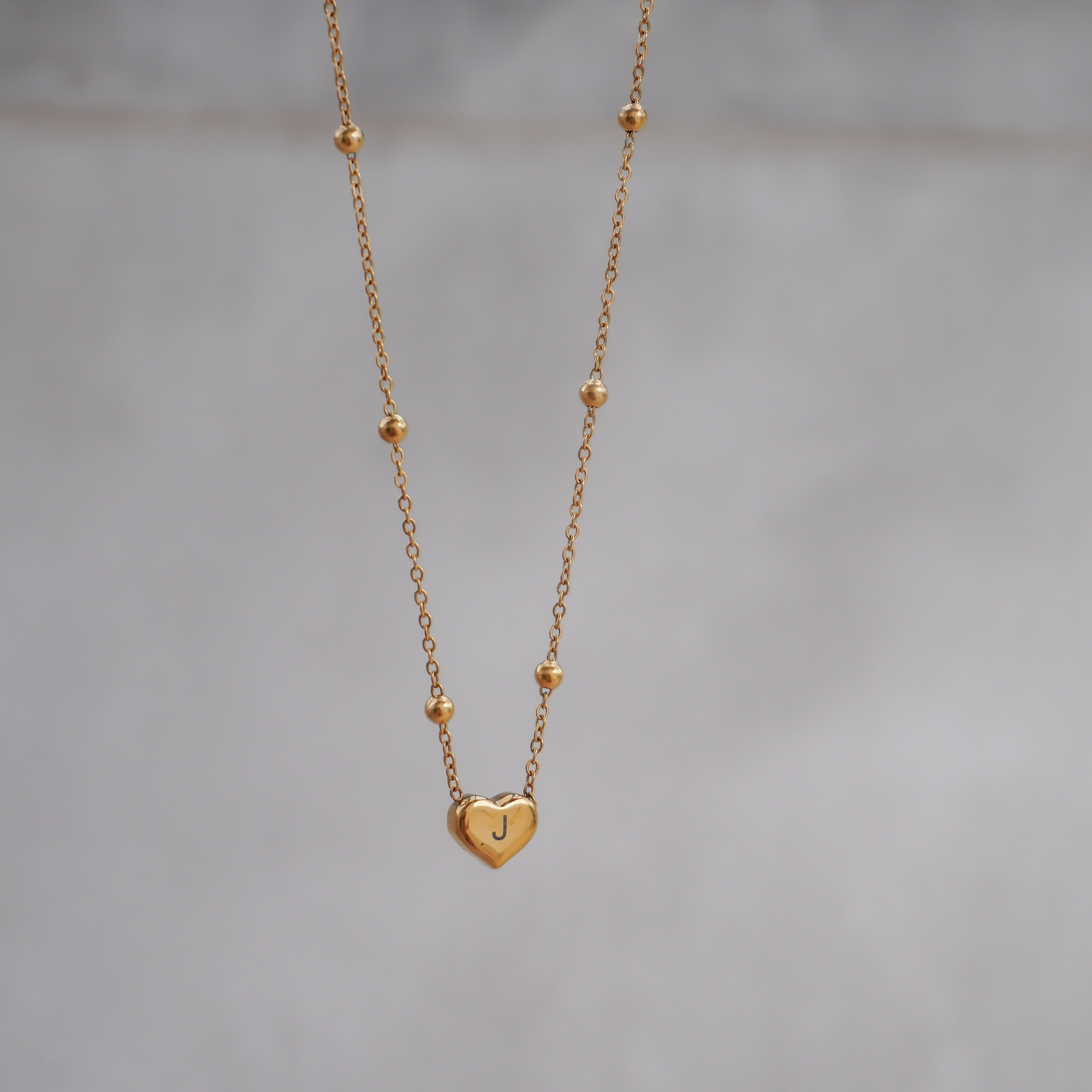 Custom Engraved Initial Necklace