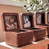 Vintage Walnut Music Box