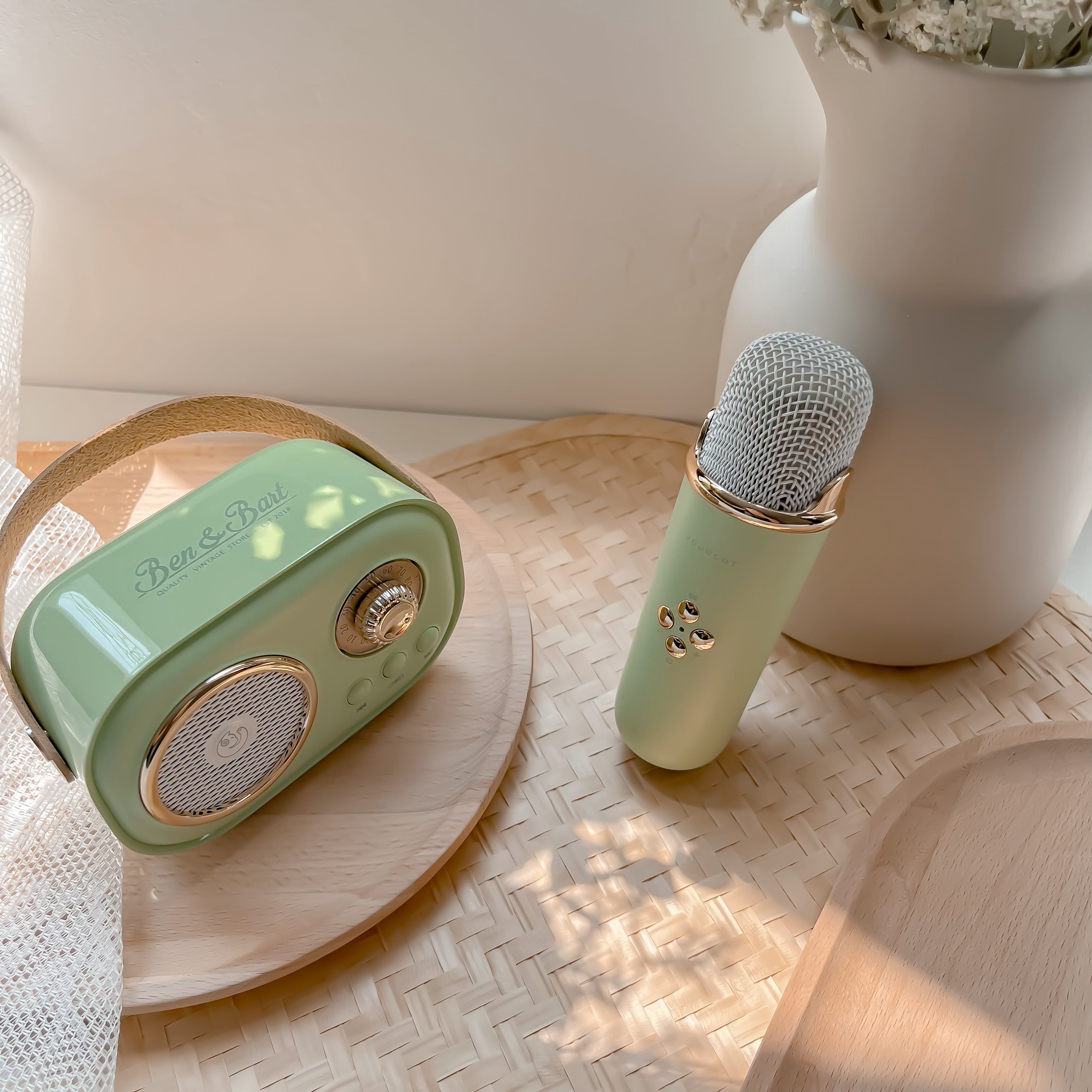 Mini Retro Karaoke Set