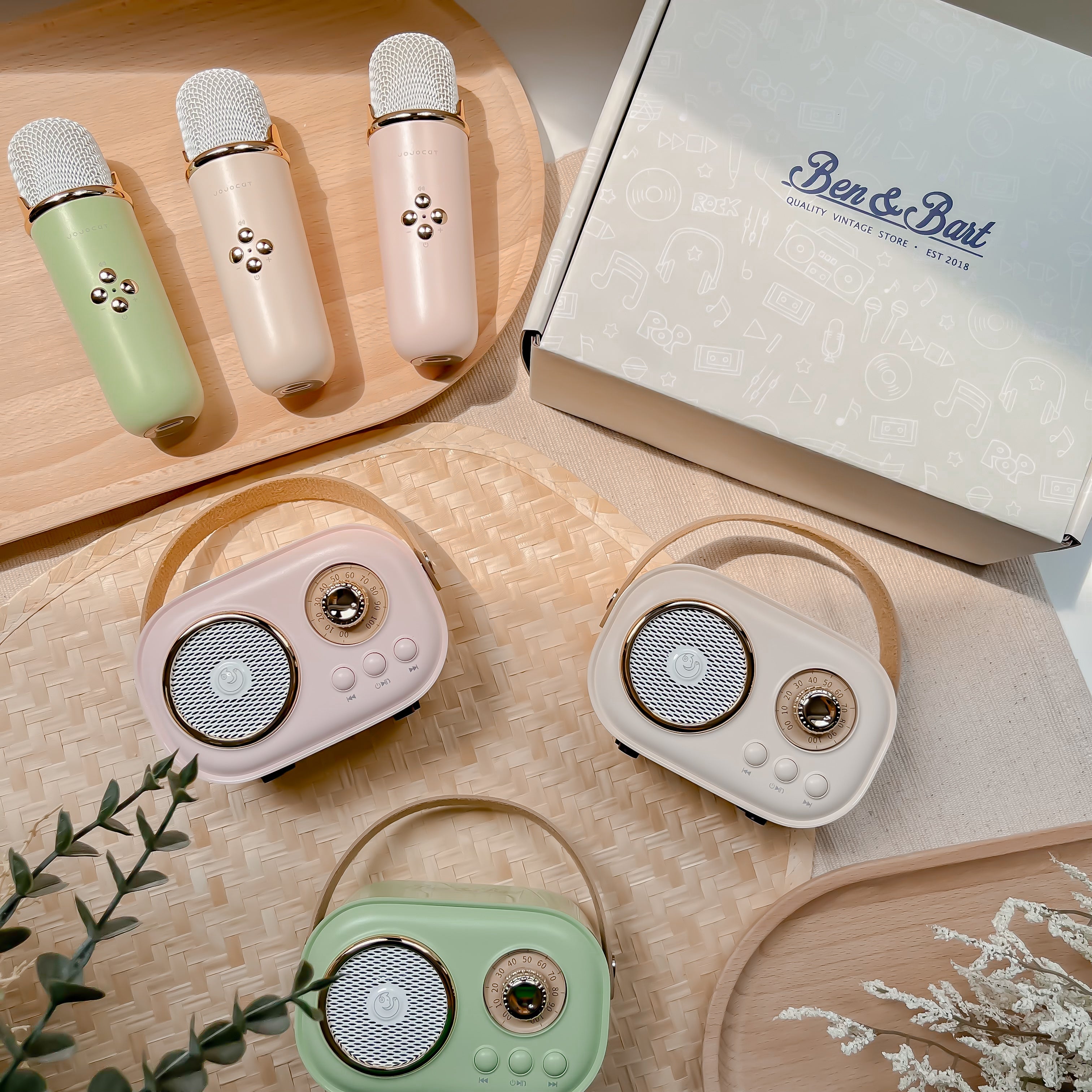 Mini Retro Karaoke Set