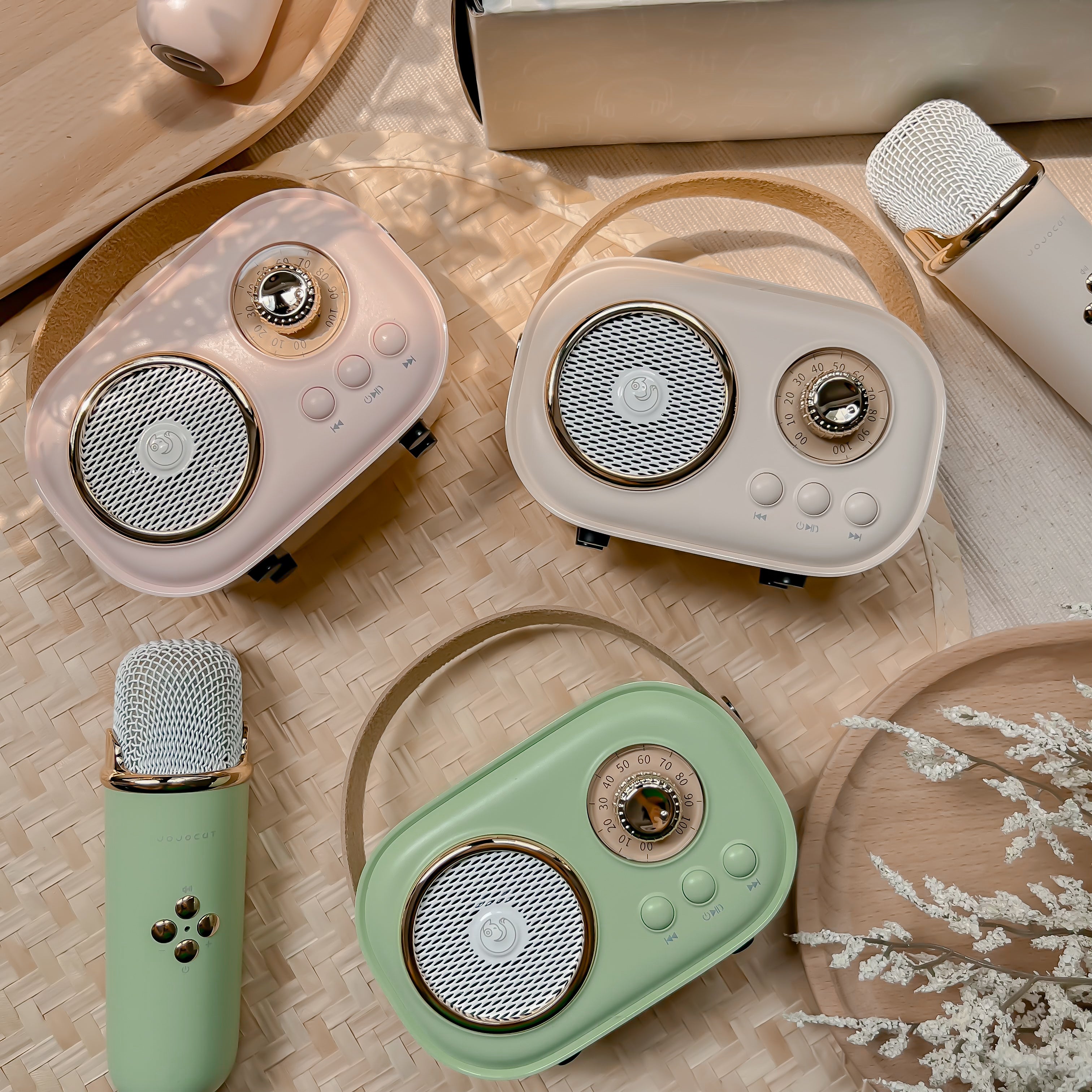 Mini Retro Karaoke Set