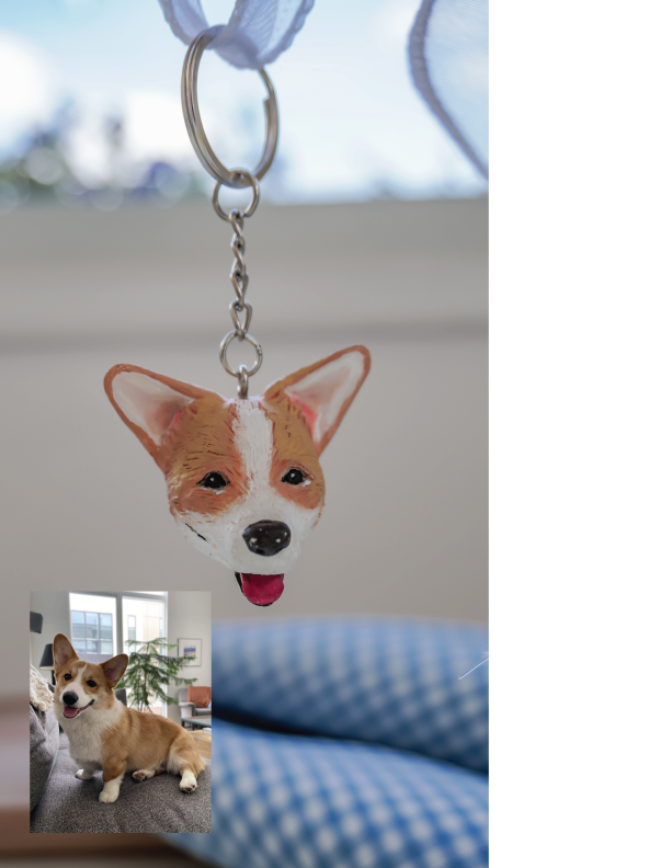 Personalized Pet Keychain
