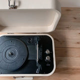 Sunny Chicago Turntable - Cream - benandbart