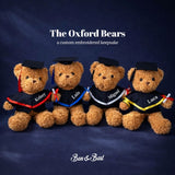 The Oxford Bear - A custom embroidered graduate bear
