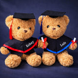 The Oxford Bear - A custom embroidered graduate bear