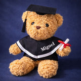 The Oxford Bear - A custom embroidered graduate bear