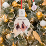 Personalized Christmas Light Up Ornament