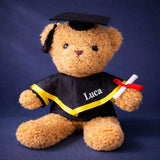 The Oxford Bear - A custom embroidered graduate bear