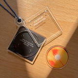 Mini Vinyl Keychain : Parachutes - Coldplay