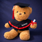 The Oxford Bear - A custom embroidered graduate bear