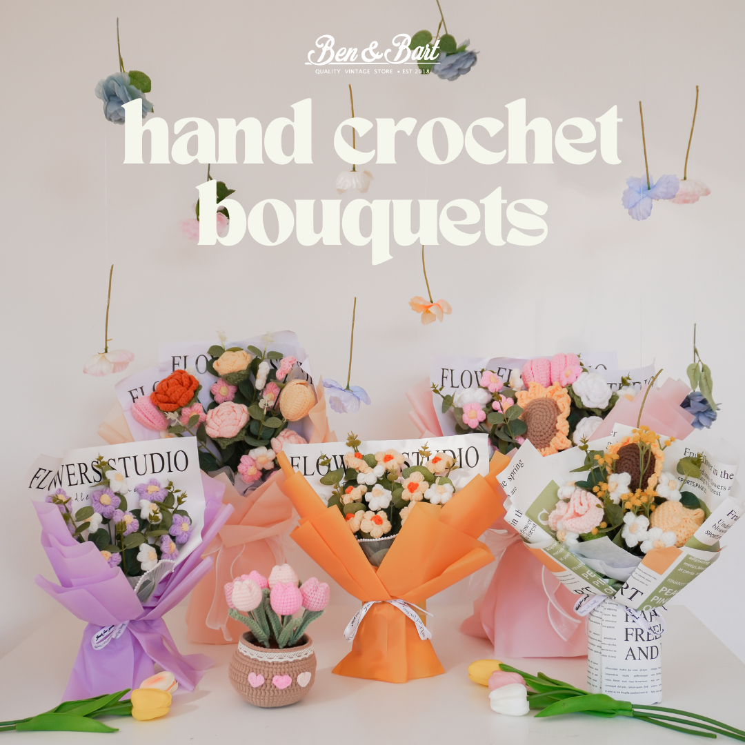 Hand Crochet Bouquet Collection : Amelia Bouquet