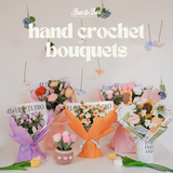 Hand Crochet Bouquet Collection : Kelsey Bouquet
