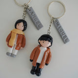 Personalized Mini Us Keychain