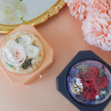 Preserved Flower Jewelry Box