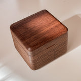 Vintage Walnut Music Box